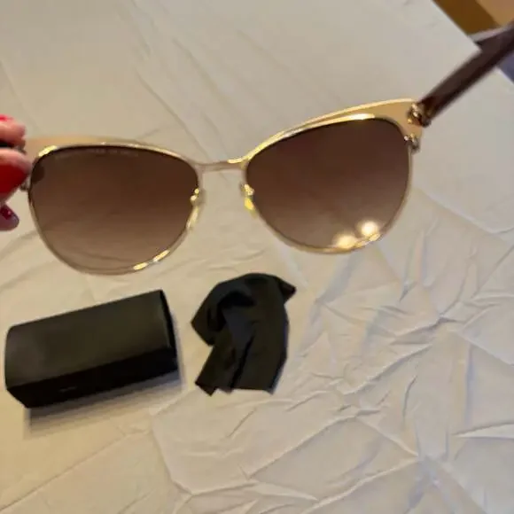 Marc by Marc Jacobs Cat Eye Sunglasses MMJ 398/S Brown Gradient display picture 1